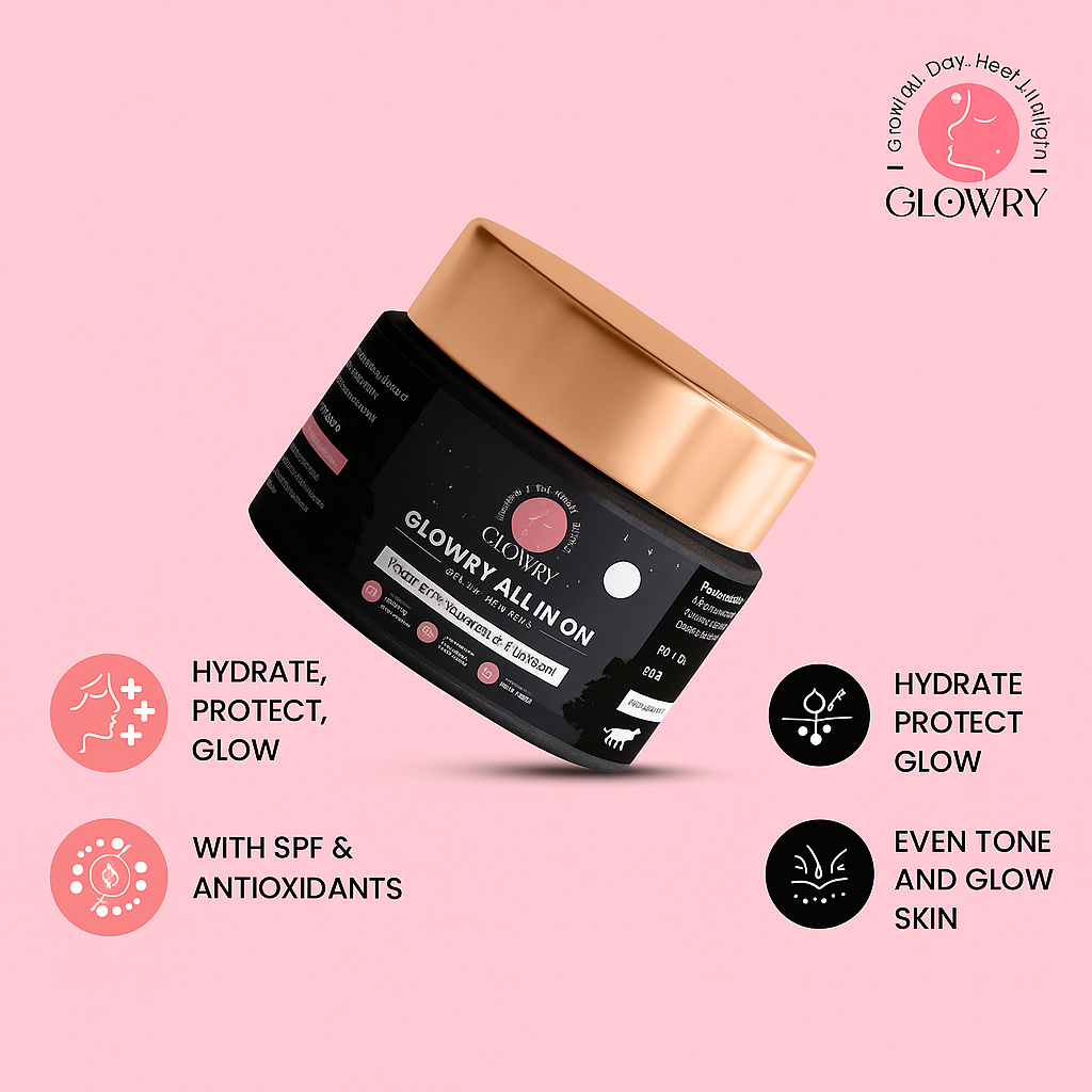 💎 Night Magic for Your Skin ✨ — Glowry Night Cream 🌙
