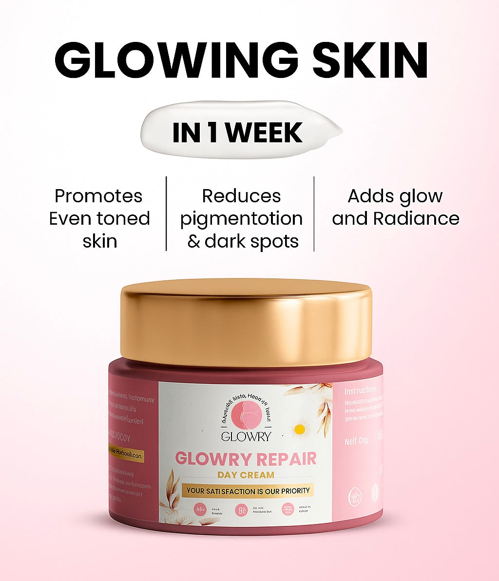 ☀️ Start Your Day with a Natural Glow ✨ — Glowry Day Cream 💖